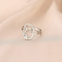 Load image into Gallery viewer, Wedding Ring Opening Adjustable Finger Ring Plating Female (Color : 16, Size : One Size)
