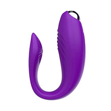 Load image into Gallery viewer, U Shaped Vibrators for Couples Dildo G-Spot Silicone Stimulator Double Vibrators Silicone Sex Toys for Woman Masturbator Erotic,Purple
