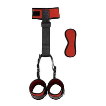 Load image into Gallery viewer, Couple Bed Strap Bondage Playset Wrist and Ankle Bondage Adult Kit for Men and Women Sex Restraintants Harness Sports (Red, One Size)
