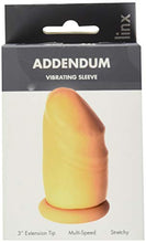 Load image into Gallery viewer, Abs Holdings Linx Addendum Vibrating Sleeve Flesh
