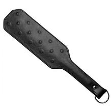 Load image into Gallery viewer, Sam&#39;s Secret Euphoria Unisex Novelty Spiked Leather Fraternity Paddle
