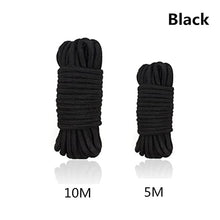 Load image into Gallery viewer, YIXISM 5/10M BDSM Bondage Soft Thicken Cotton Rope Handcuffs Slave Roleplay for Couples Adult Games Products Fetish Harness Sex (Color : 10M-03)
