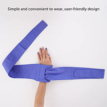 Load image into Gallery viewer, Bed Limb Holder,ANGGREK Blue Cotton 65.4in Soft Reusable Double Layer Reinforcement Medical Bondaged Restraint Bed Constraint Strap Bed Wrist Strap
