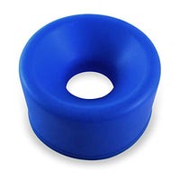 LeLuv Extra-Large Premium Blue 1.25 Inch Inner Diameter Silicone Sleeve for 2.875 Inch to 3.5 Inch Diameter Cylinders