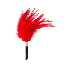 Load image into Gallery viewer, LOLA - Tickler Burlesque Plume Red - Tickler Whip
