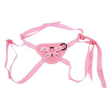 Load image into Gallery viewer, Lesbian Strap-on Pants Adjustable Belt Strap Ons Harness Strapon Panties with O-Rings Wearable Sex Toys (Color : BK)
