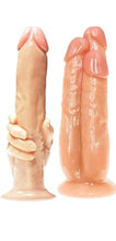 Load image into Gallery viewer, i icon brands - Falcon The Grip Cock in Hand Large Dildo &amp; Triple Threat, 3 Cock Dildo, Large Dildo Bundle, Experienced &amp; Expert Level, Ultimate Pleasure, G Spot Stimulator, Extreme Stretch &amp; Pleasure
