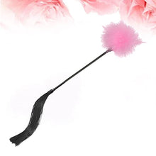 Load image into Gallery viewer, Stick for Couples Pink Pull Wall Flogger and Feather Bully Night Spanking Whip Beat Toy Party Tickler Fire Removable Paddle K Glow Paper Silicone Leather Pets Selfie Sticks Tease
