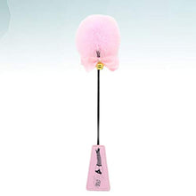 Load image into Gallery viewer, Leather Flirting Slapper Creative Ring Bell Plume Spanking Paddle Bat Restraint Toy Role- Play Accessories for Couples Adults (Pink) Decor for Banquet Celebration Favors
