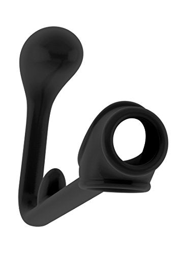 SONO No.3 Butt Plug with Cock Ring, Black