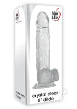 Load image into Gallery viewer, Adam and Eve Crystal Clear 8 inches Dildo
