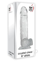 Adam and Eve Crystal Clear 8 inches Dildo