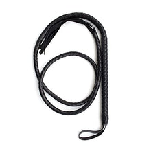 Load image into Gallery viewer, FHBWQY 190cm BDSM Horse Whip Plus Long Snake Whip Flirting Leather Whip Alternative Toy Pointer (Size : A)
