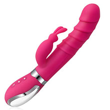 Load image into Gallery viewer, ISEYMI G Spot Rabbit Vibrator for Women Bunny Ears Clitoris G-spot Stimulation,Waterproof Dildo with 7 Powerful Vibrations Rechargeable Heating Vibrating Adult Sex Toys &amp; Games
