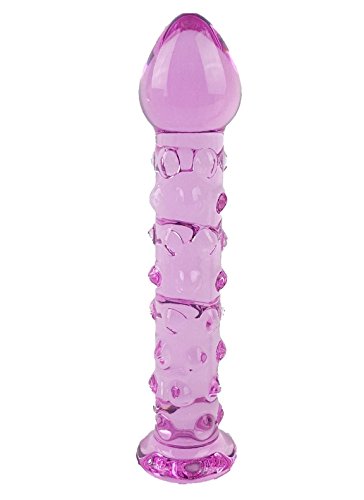 MyXToy Pink Hypoalergenic Glass Dildo with Pleasure Texture