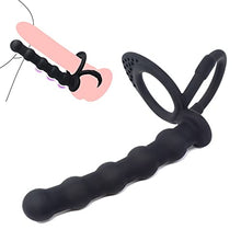 Load image into Gallery viewer, Toys for Couples Ring Anal Beads Butt Plug G Spot for Men Double Penetration Dildo Penis
