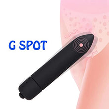 Load image into Gallery viewer, cuhair 2pc About 3.62inch 10 Speed Mini Bullet Vibrators for Women Sexy Toys for Adults 18 Years Vibrator Female Dildo Sex Toys for Woman sexulaes Toys (Black)
