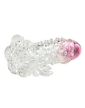Load image into Gallery viewer, Silicone Rabbit Clitoral Vibrating Bullet Penis Sleeve Dildo G Spot Extender
