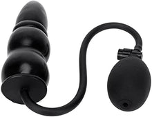 Load image into Gallery viewer, Simple Operation Manual Exhaust Black High Toughness Soft Silicone Realistic Classic Dick Plug&#39;s Suction Cup for Men and Female
