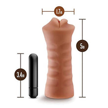 Load image into Gallery viewer, Blush M for Men - Isabella - 5&quot; Vibrating Ultra Soft Realistic X5 Plus Ribbed Masturbator Stroker - Tight and Fits You Like A Glove - Open Ended - Hand Held Male Masturbation Sex Toy
