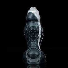 Load image into Gallery viewer, 8.1&quot; Nothosaur ?Torben? Realistic Dildo with Medium Soft Platinum Suction Cup, Unique Design Hands-Free Play Sex Adult Toy XL (Glacial LiquidWhite)
