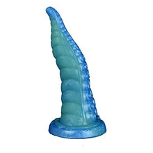 Load image into Gallery viewer, Suction Soft Silicone Made Tentacle Dildo Anal Plug Multi Color Colorful Octopus Fantasy (S)
