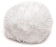 Load image into Gallery viewer, Tailz Snap-On Interchangeable White Bunny Tail for Anal Plug | Thick Furry Tail for Women | Soft Vegan Friendly Faux Fur | Animal Play Fox Cosplay | Butt Plug Sold Separately
