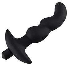 Load image into Gallery viewer, ERUN Vibrating Butt Plug Vibrating Anal Beads Butt Plug - Flexible Silicone 10 Vibration Modes Graduated Design Anal Sex Toy Dildo Soft Anal Vibrator Waterproof for Men Women
