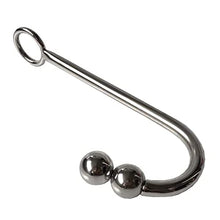 Load image into Gallery viewer, LESOYA Stainless Steel Anal Plug Hook with Ball Fetish Slave Bondage Hook Restraint Sex Toys Butt Plug Rope Hanger
