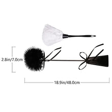 Load image into Gallery viewer, BESTOYARD 4 Pcs Adults Teasing Teasing Feather Feather Spanking Feather Slapper Feather Tickling Whip
