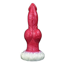 Load image into Gallery viewer, Silicone Made 9 Inch Artificial Wolf Dildo Animal Type with Big Knot Knotty
