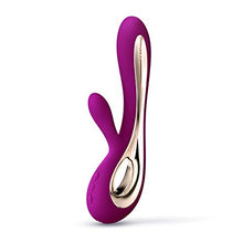 Load image into Gallery viewer, LELO Soraya 2 Rabbit Vibrator for Women Rabbit Sex Toy Massager for Clitoral and G Spot Pleasure, Waterproof &amp; Wireless Toys for Her Adult Pleasure, Deep Rose
