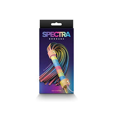 Load image into Gallery viewer, Spectra Bondage Flogger - Rainbow
