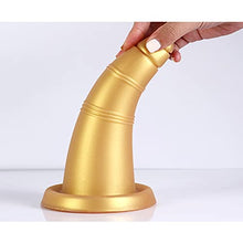 Load image into Gallery viewer, FST Super Soft Liquid Silicone Anal Plug Ice Cream Cones Exterior Design Adult Toy Vaginal Massage Prostate Stimulation Double Use Butt Plug for Man Woman Couple Masturbation Dildo Sex Toy (XL)
