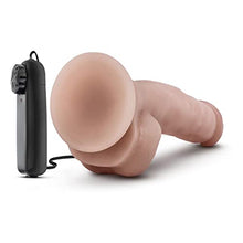 Load image into Gallery viewer, Blush Dr. Skin 8.75 Inch Realistic Vibrating Dildo, Suction Cup Harness Compatible, Sex Toy for Women, Sex Toy for Adult
