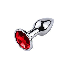 Load image into Gallery viewer, LSCZSLYH Mini Sexy Color Metal Anal Plug Anal Dilator for Adult Men and Women Fun Flirting Adult Toys Gay (Color : Red-xs)
