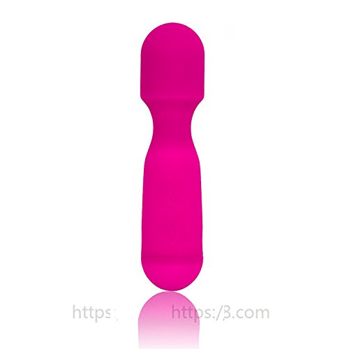 AIFOSTER High Quality Waterproof USB Rechargeable Silicone Adult Bullet Vibe Femal Masturbate Vibrating Spear for Woman (Pink)