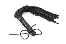 Load image into Gallery viewer, RIDIN Horse Whip 18&quot; - Faux Leather Whip for Horses - Equestrian Horse Crop
