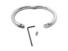 Load image into Gallery viewer, Eternity Style Stainless Steel Oval Legirons Leg Irons Restraint Locking Ankle Cuffs - Size: 8.5&quot; / 21.59 cm (Inside Circumference)
