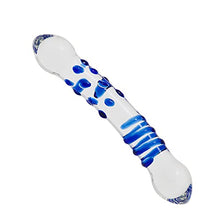 Load image into Gallery viewer, Aptitan 7.1&quot; Double Ended Glass Dildo Crystal Penis Female Masturbation Sex Pleasure Wand Anal Butt Plug
