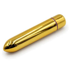 Load image into Gallery viewer, Electric Portable Pocket Travel Bullet Tool for Women Pleasure, Soft Smooth Toys, Personal Bullet Tool Powerful Mini Stick for Body Relax, Waterproof Bullet Tool, Receive Fast (Gold)
