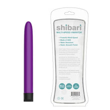 Load image into Gallery viewer, Shibari Classic 9&quot; Vibrator Slim Line Adult Sex Toy for Women (Purple)
