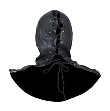 Load image into Gallery viewer, Genuine Real Leather Bondage BDSM Hood Fetish Mask Role Play (Medium)
