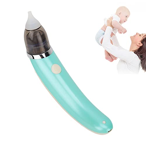 Electric Nose Suction, Automatic Nasal Sucker, USB Gentle Automatic 5 Gear Silicone Tip Earwax Cleaner Machine for Baby