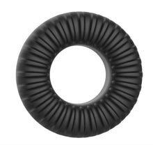 Load image into Gallery viewer, Xplay Gear Blended Premium Stretch Ribbed Slim Ring - Black Pack of 2
