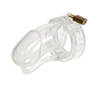 MALESATION Chastity Grid Silicone Large Clear