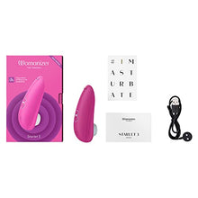 Load image into Gallery viewer, Womanizer Starlet 3 Clitoral Sucking Vibrator Clitoral Stimulator for Women Sex Toy for Her with 6 Intensity Levels Waterproof USB Rechargeable, Pink
