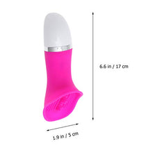 Load image into Gallery viewer, HEALLILY Silicone Clitoral Vibrator Clitoral Stimulator Massage Realistic Dildo Masturbation Sex Toy for Women (Upgrade White)
