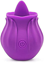 Load image into Gallery viewer, Rose Toys Vibrator for Women, Clitoral Vibrator Sex Stimulator with 10 Mind-Blowing Tapping Modes, Nipple Teasing Clitoris Masturbating Things for Sexual, Vibrating Adult Sex Toy (purple2)
