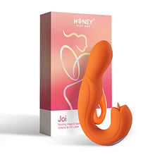 Load image into Gallery viewer, Clitoral Licking Rotating G Spot Vibrator Honey Play Box Joi  3 in 1 Clit Tongue Dildo Vaginal Vibrating Stimulator Adult Sex Toys with 7 Rotating&amp; 7 Clit Licking Modes Massager Butt Plug (Purple)
